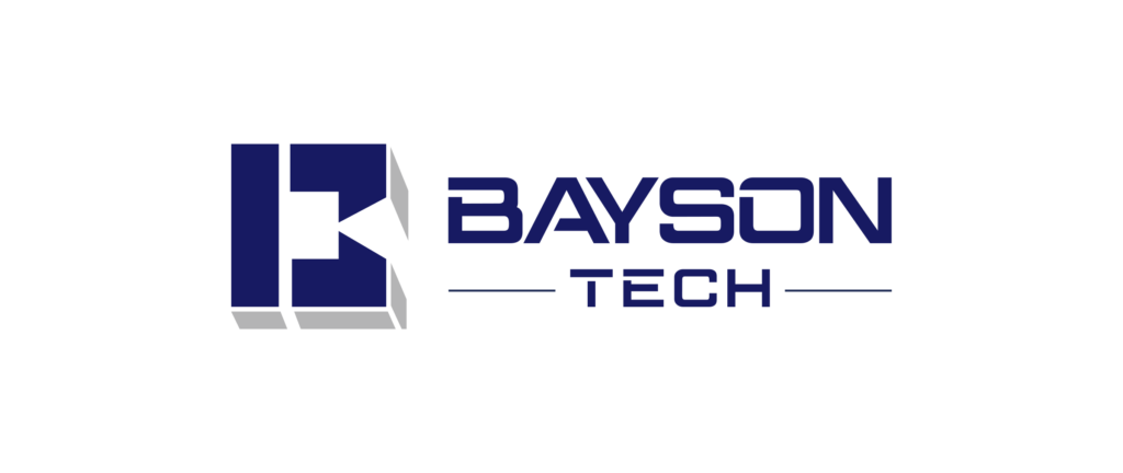 BaysonTech brand logo for hardware product company