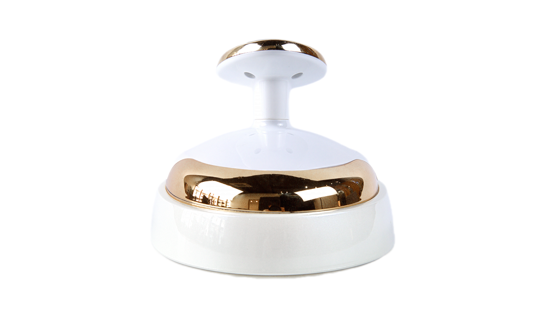 Front profile view of confidential personal care hardware design