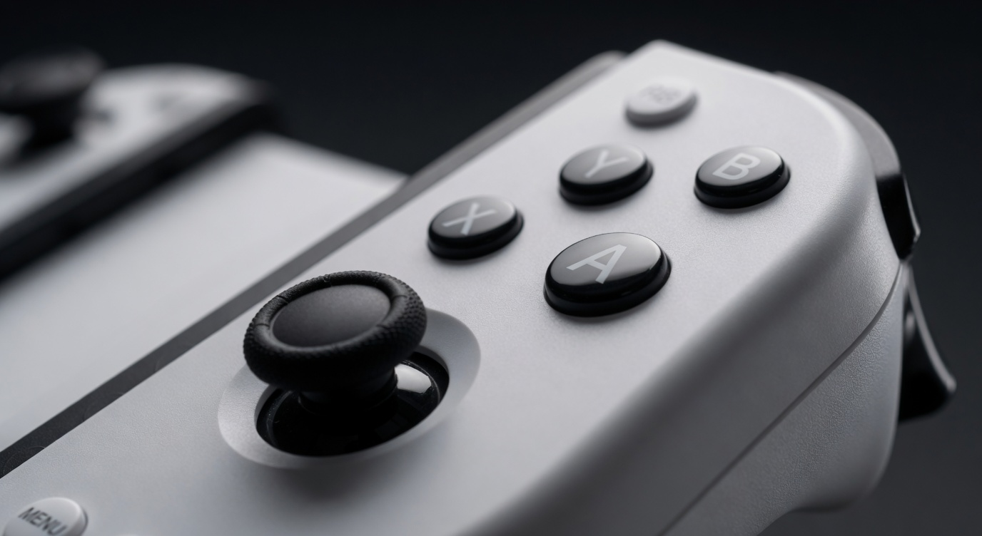 Button and control detail of telescopic mobile gaming controller