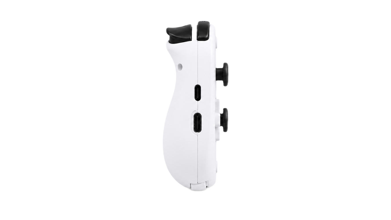 Right elevation view of telescopic mobile gaming controller design